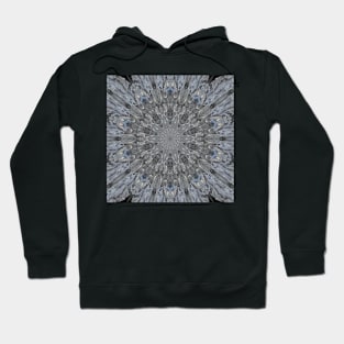 Glacier kaleidoscope pattern Hoodie